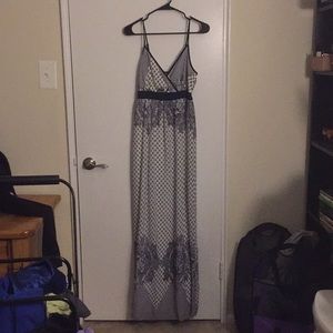 Modcloth Doe & Rae Gorgeous Patterned Maxi Dress
